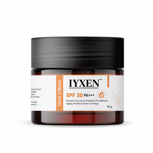 Iyxen Spf 30 Pa+++ Broad Spectrum UV Protection Face Cream