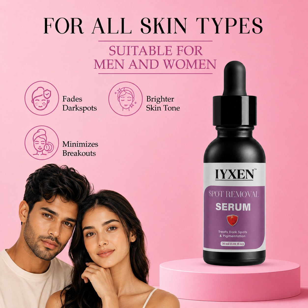 Iyxen Spot Removal Serum For Dark Spots And Pigmentation