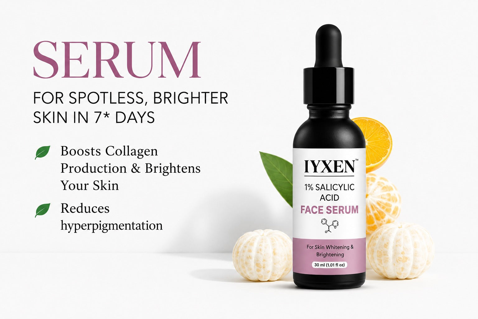 Iyxen 1% Salicylic Acid Brightening Face Serum