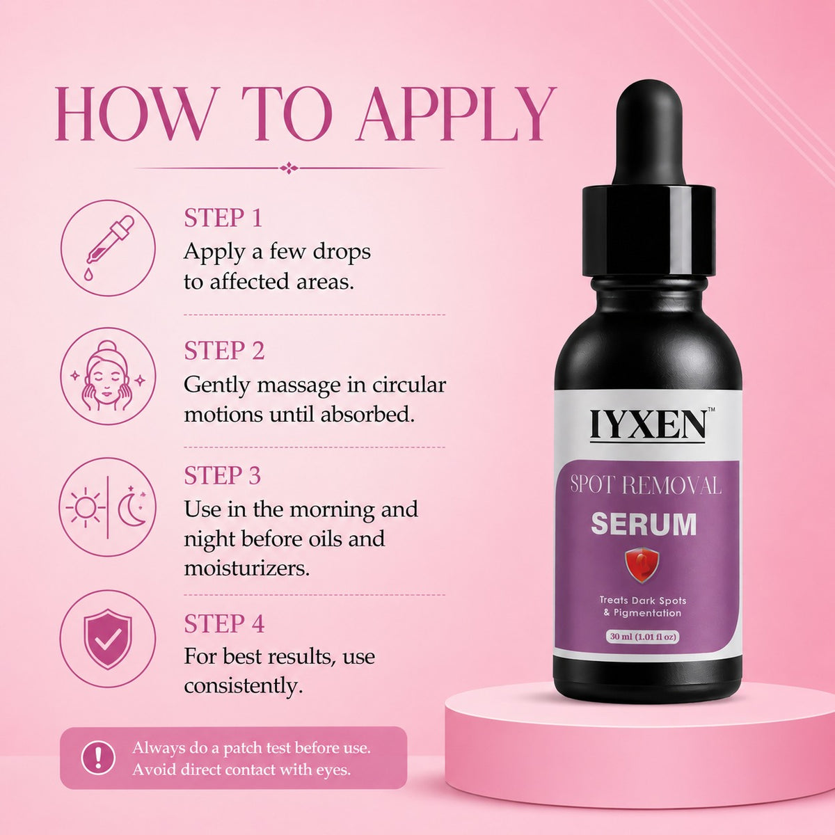Iyxen Spot Removal Serum For Dark Spots And Pigmentation