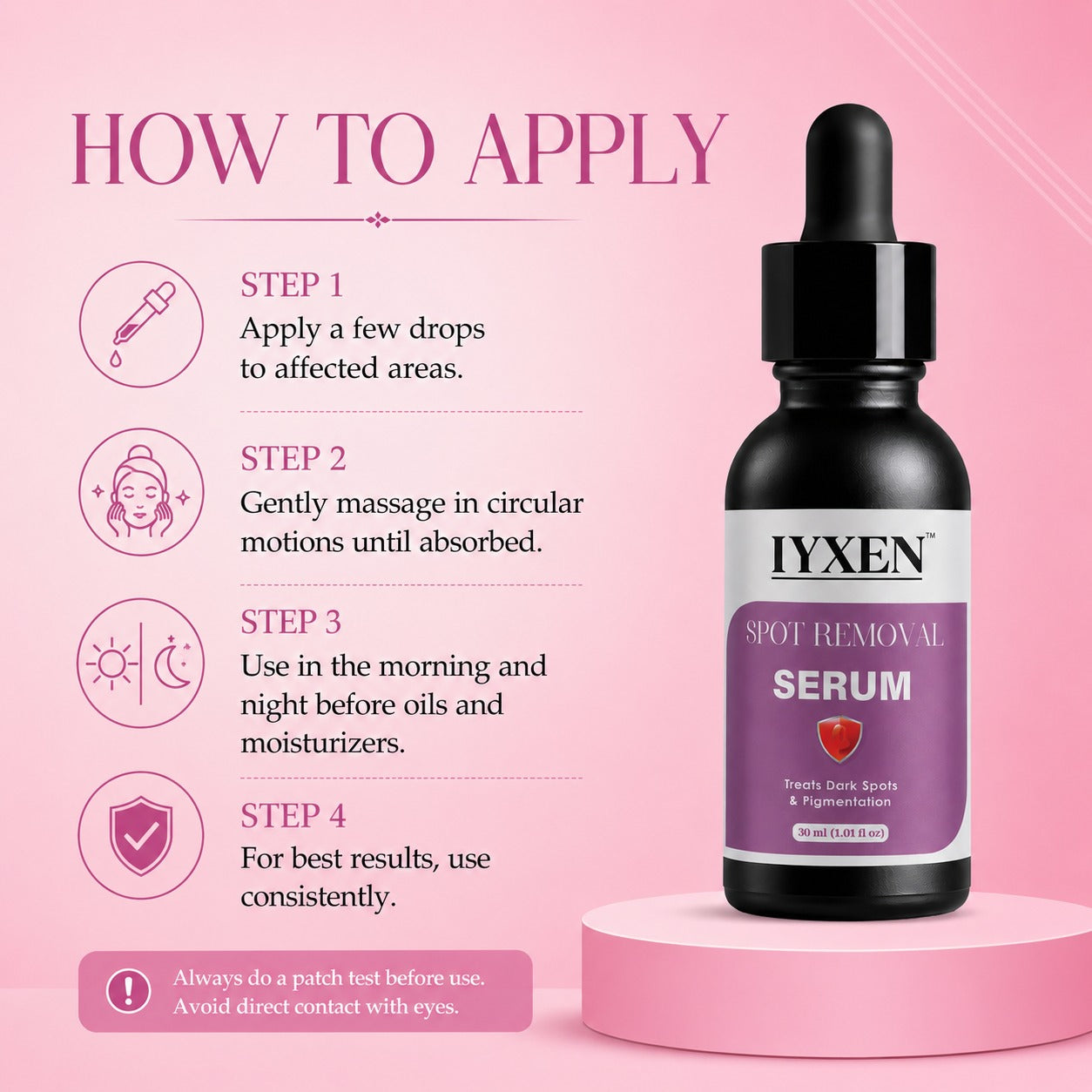 Iyxen Spot Removal Serum For Dark Spots And Pigmentation
