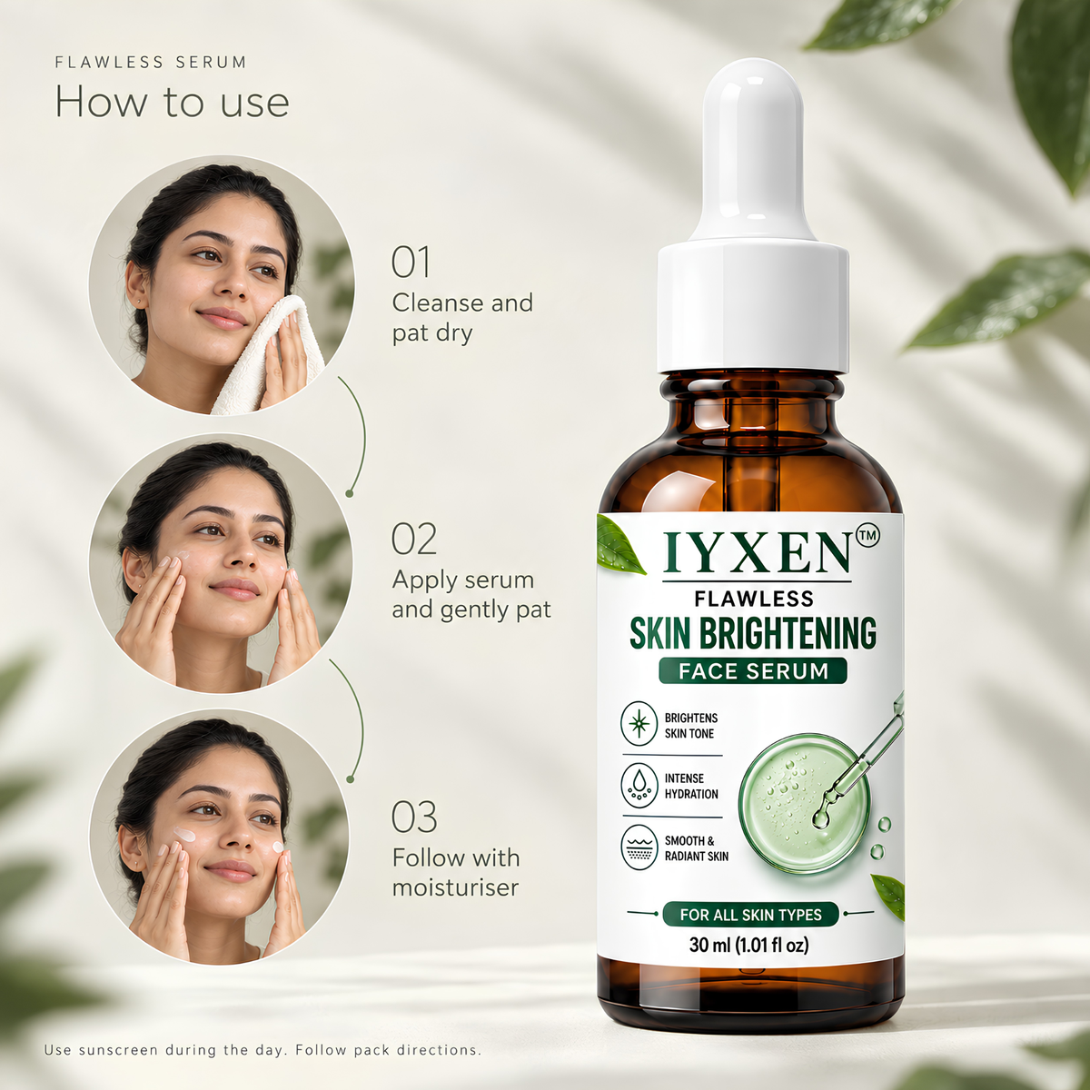 Iyxen Flawless Skin Brightening Face Serum For Dark Spots
