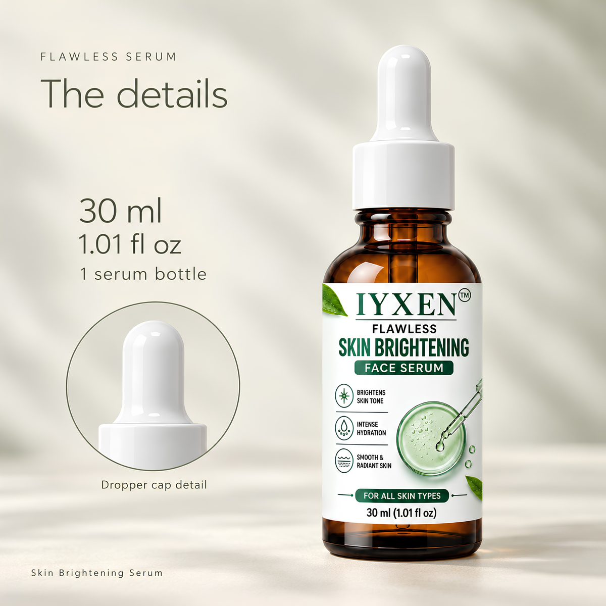 Iyxen Flawless Skin Brightening Face Serum For Dark Spots