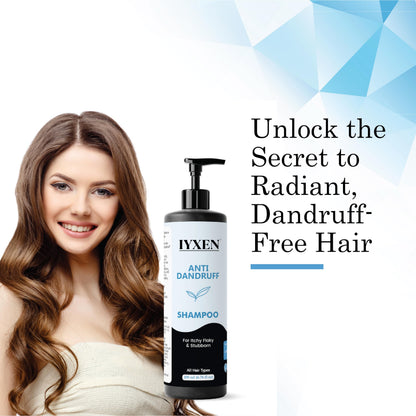IYXEN™ 7-in-1 Advanced Anti-Dandruff Shampoo | Damage Repair & Nourishing (200 ml)