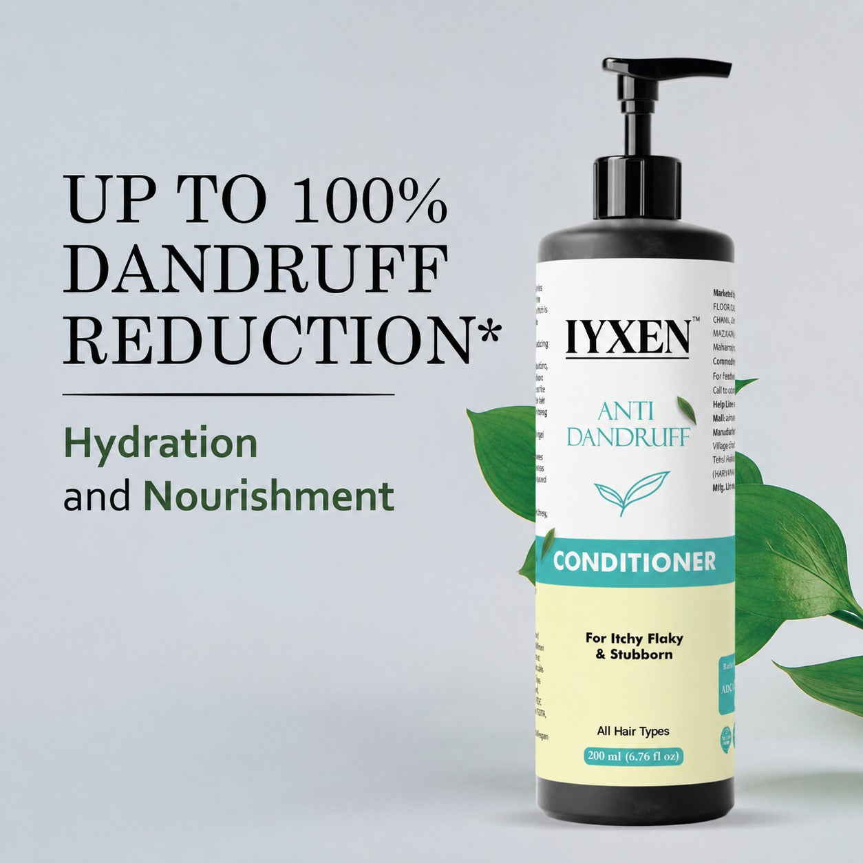 Iyxen Anti Dandruff Conditioner For Itchy Flaky Scalp