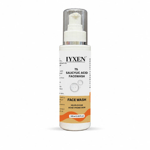 Iyxen 1% Salicylic Acid Face Wash For Acne Prone Skin
