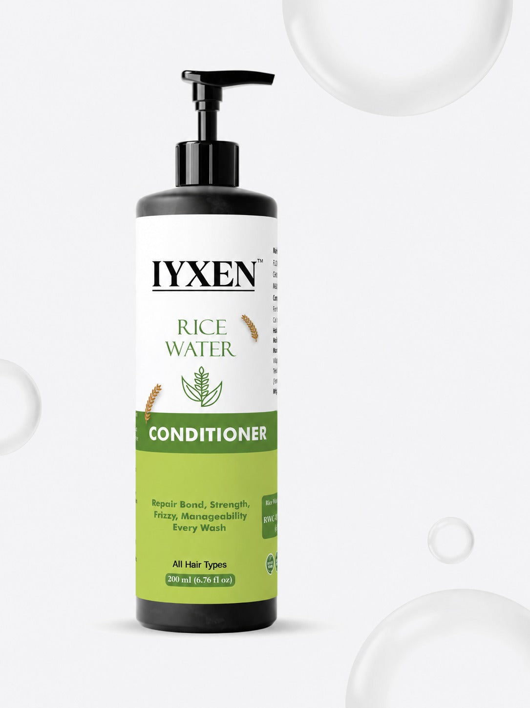 Iyxen Rice Water Nourishing Conditioner For All Hair Types