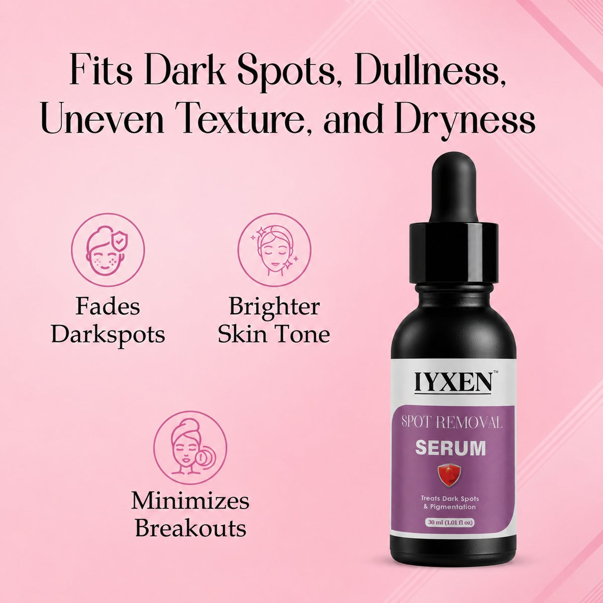 Iyxen Spot Removal Serum For Dark Spots And Pigmentation