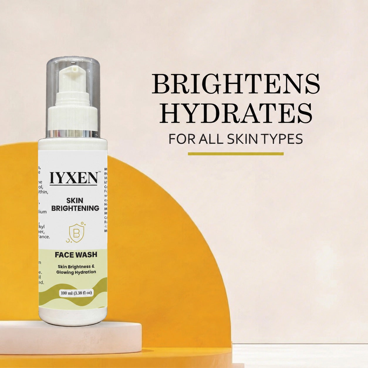 Iyxen Vitamin B Skin Brightening Face Wash