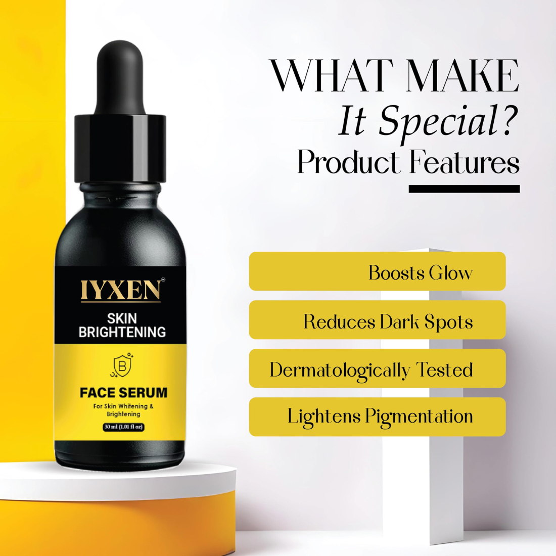 Iyxen Skin Brightening Whitening Face Serum For Dark Spots
