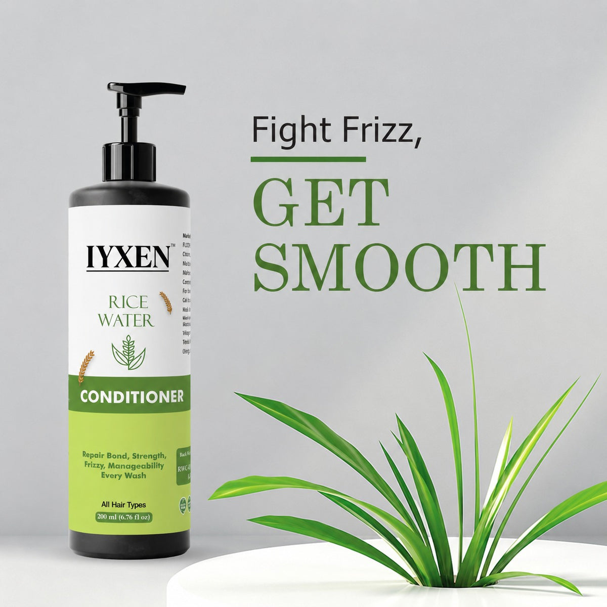 Iyxen Rice Water Nourishing Conditioner For All Hair Types