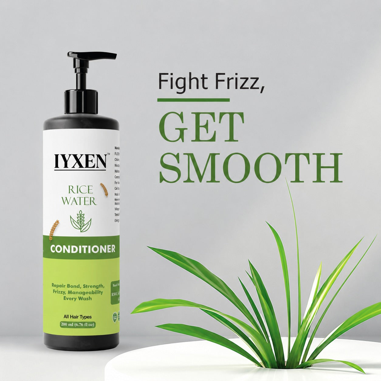 Iyxen Rice Water Nourishing Conditioner For All Hair Types